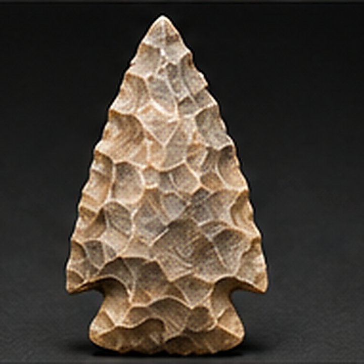 Neolithic Flint Arrowhead