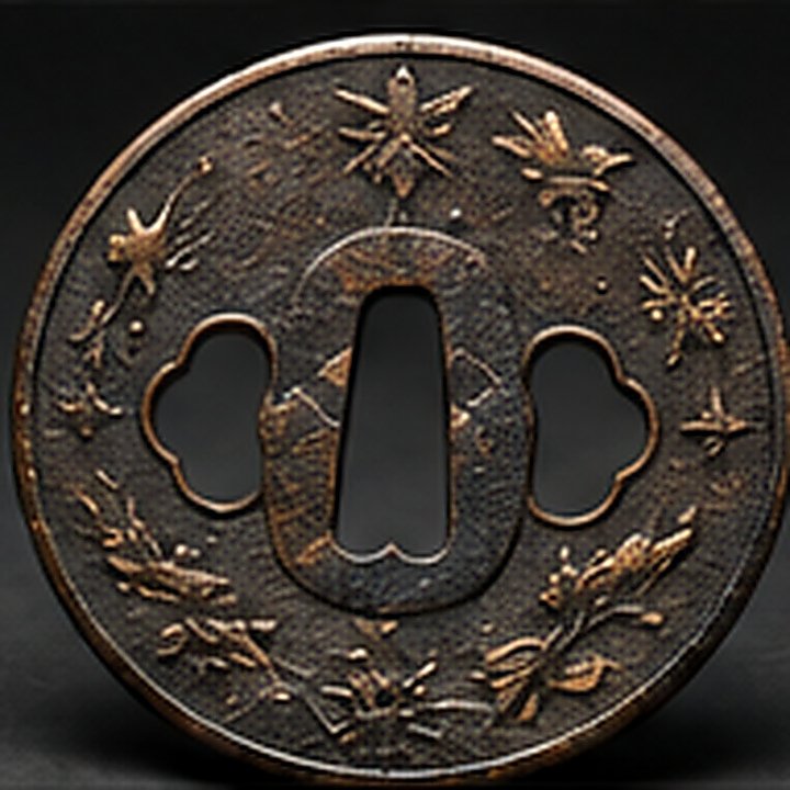 Japanese Iron Tsuba