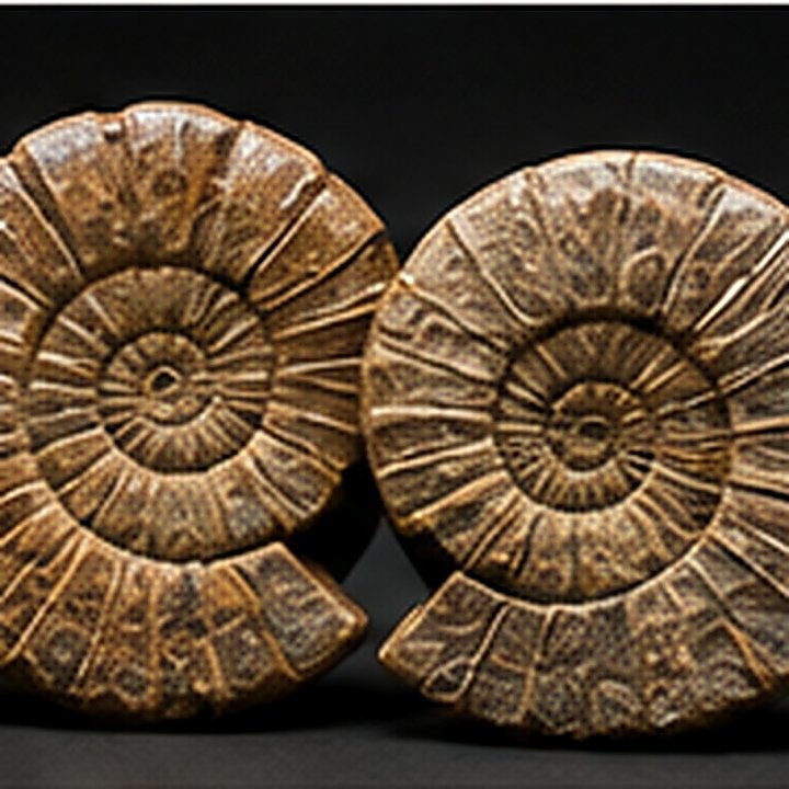 Ammonite Pair